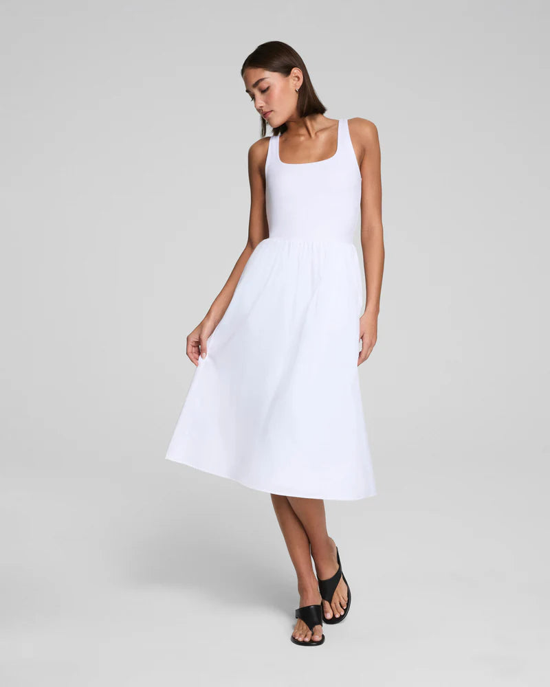 SPANXsmooth™ Jersey Scoop Neck Tank Midi Dress